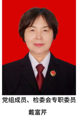 党组成员、检委会专职委员  戴富芹